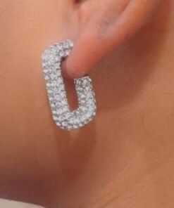 Alternative view of LUNA SILVER EARRINGS