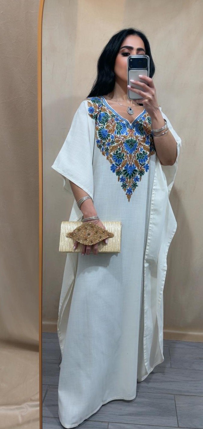 INDIAN DRESS - WHITE - Image 3