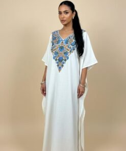 Alternative view of INDIAN DRESS - WHITE