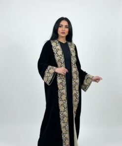 Alternative view of VELVET BESHT - BLACK