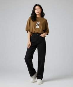 Alternative view of PANDA SHIRT