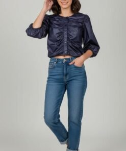 Alternative view of DEEP PURPLE JACKET