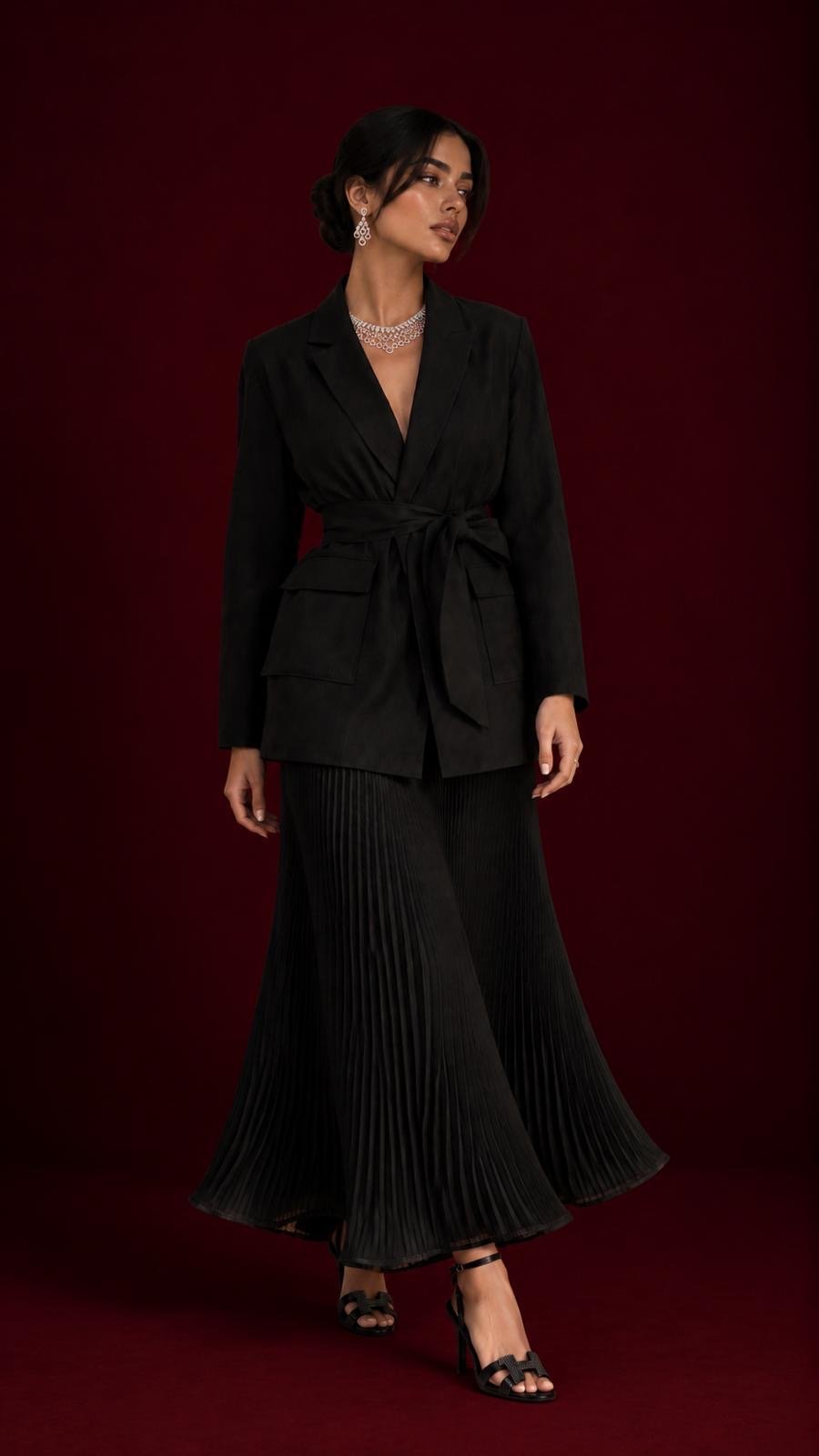 LUBNA SET - BLACK