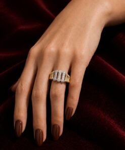 CROWN SILVER RING