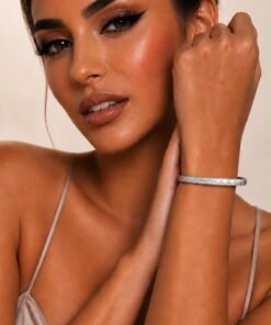 Alternative view of SILVER MODA BANGLE
