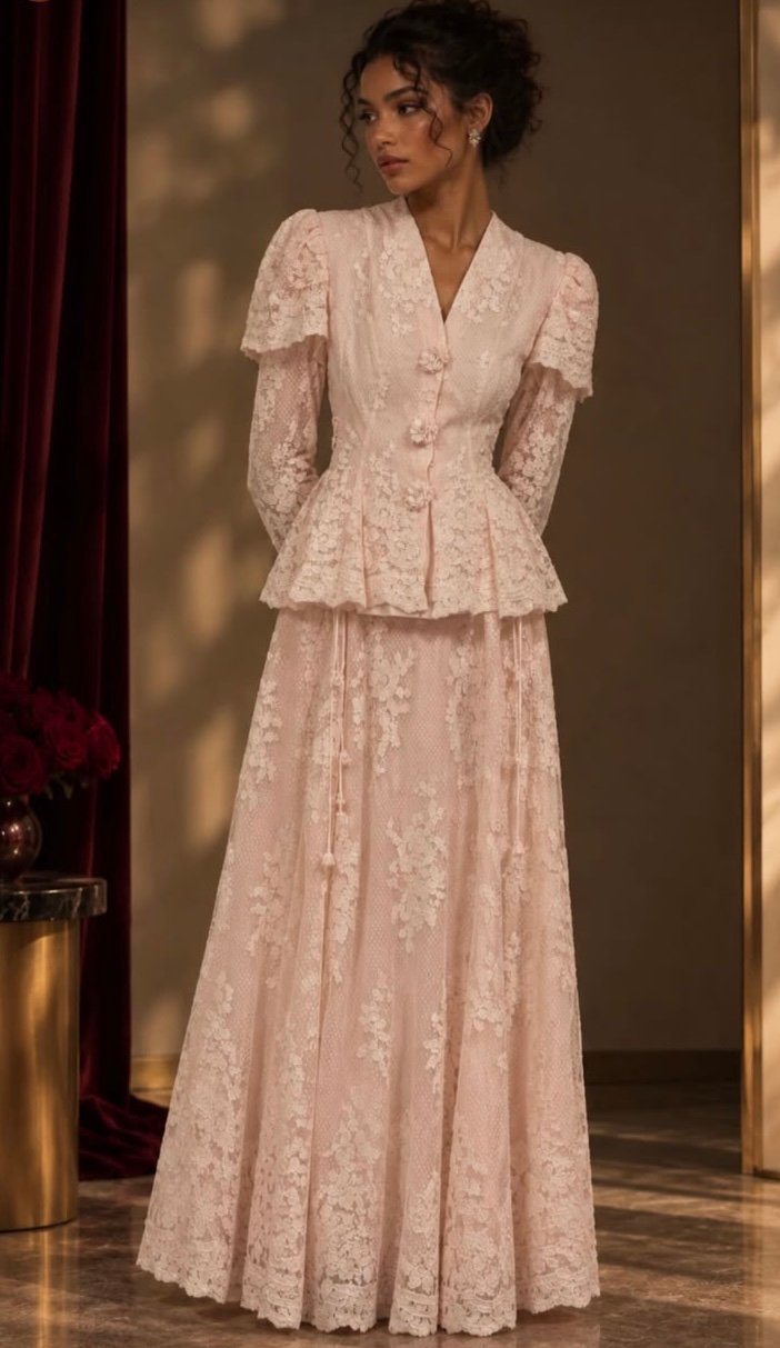 ROYAL PINK DRESS - Image 2